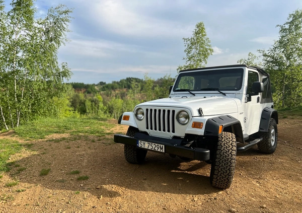 Jeep Wrangler cena 58900 przebieg: 74700, rok produkcji 2005 z Dąbrowa Tarnowska małe 352